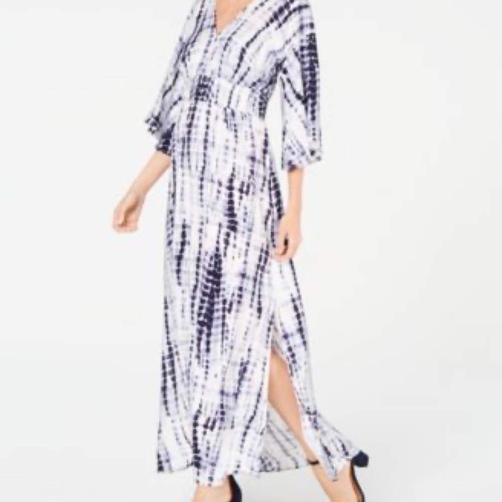 INC International Concepts Tie-Dye Maxi Dress